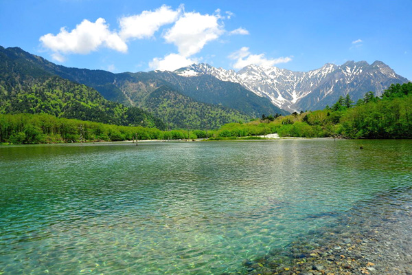 中部山岳国立公園　国の文化財（特別名勝・特別天然記念物）に指定されている山岳リゾート