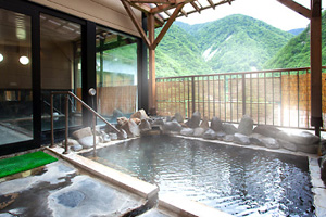 さわんど温泉：梓湖畔の湯